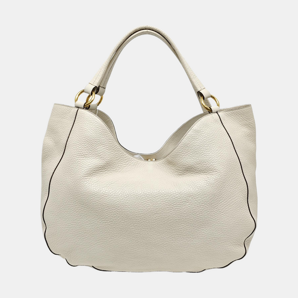 Sukey Calfskin White