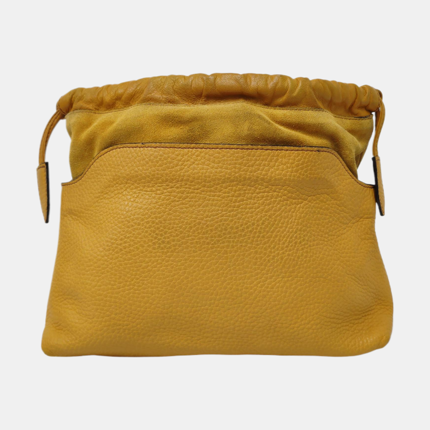 Calfskin Shoulder Bag Yellow