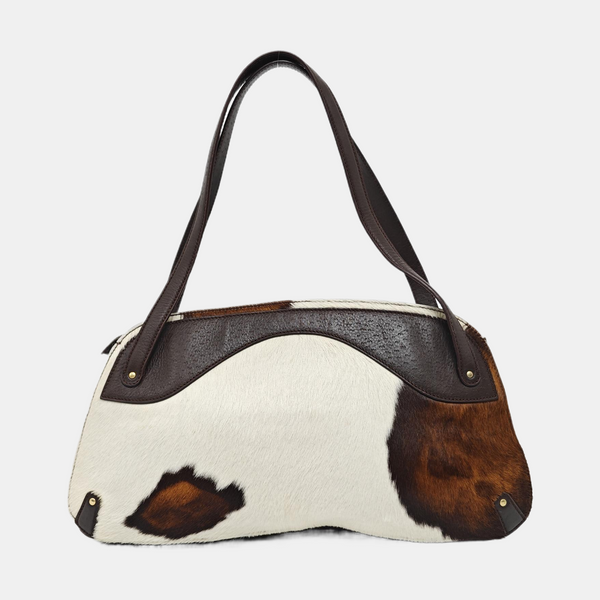 Horsehair Shoulder Bag Multicolor