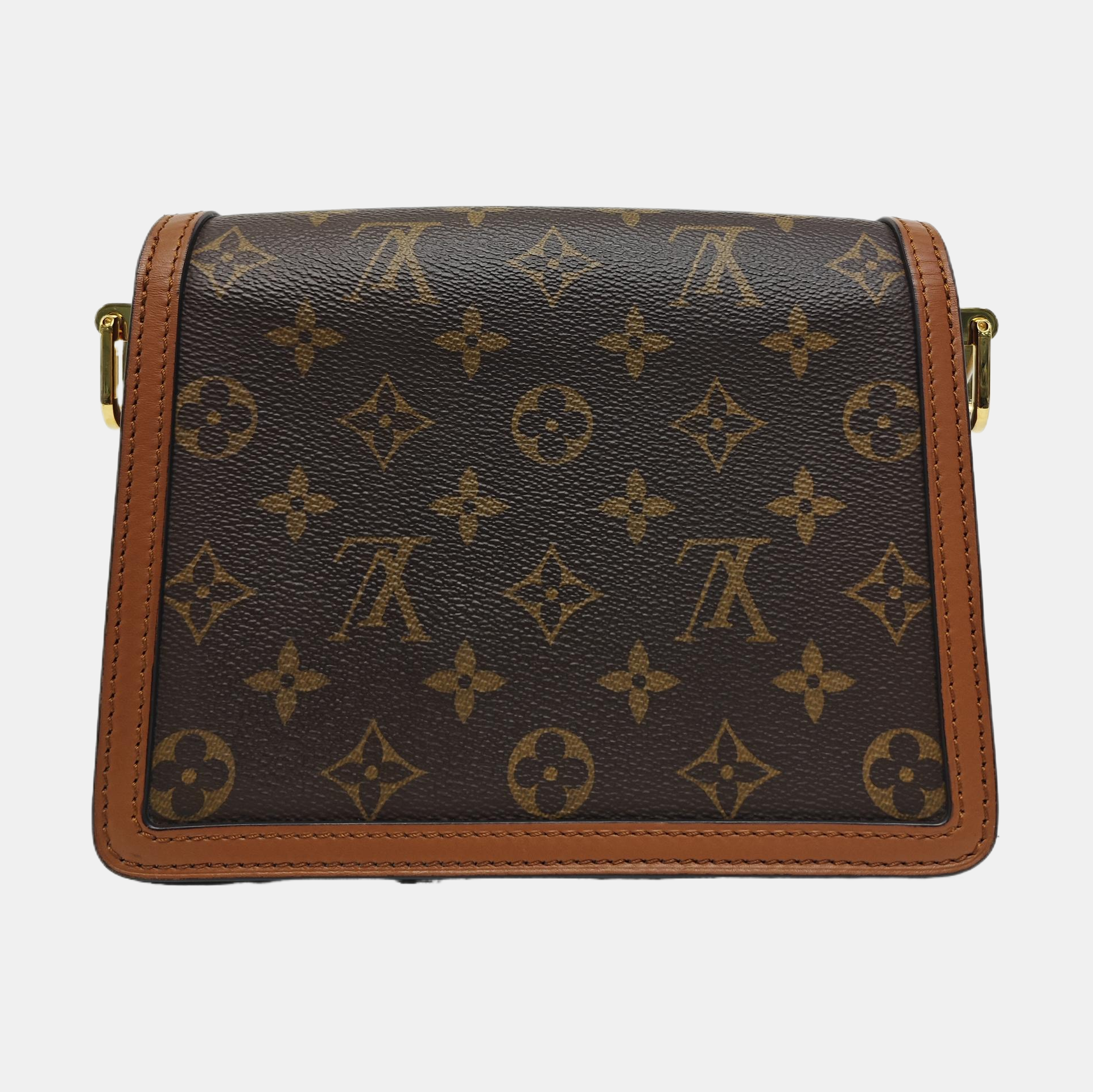 DAUPHINE Mini Coated Canvas Brown