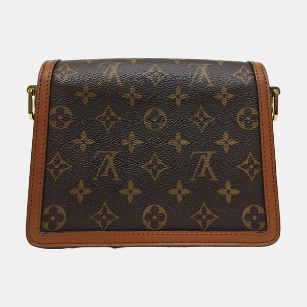 DAUPHINE Mini Coated Canvas Brown