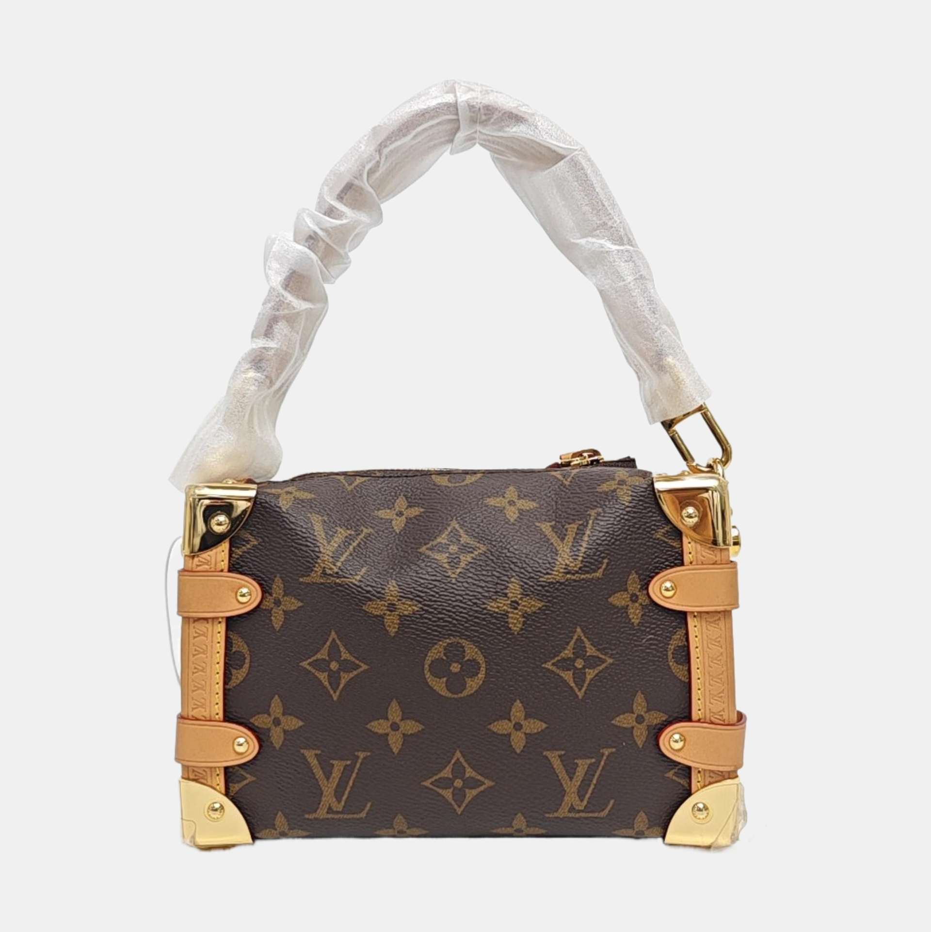 SIDE TRUNK PM Monogram Coated Canvas Brown
