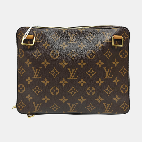 SOFT TRUNK PM Monogram Coated Canvas Brown