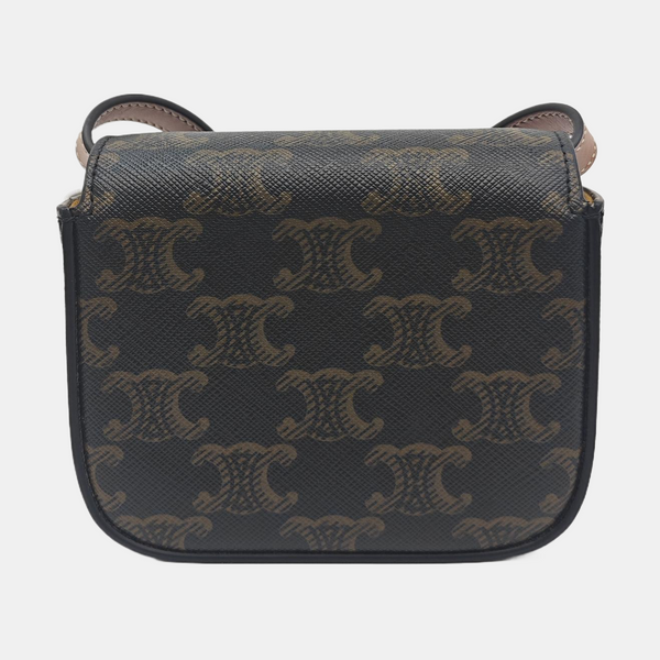 TRIOMPHE Mini Coated Canvas Black