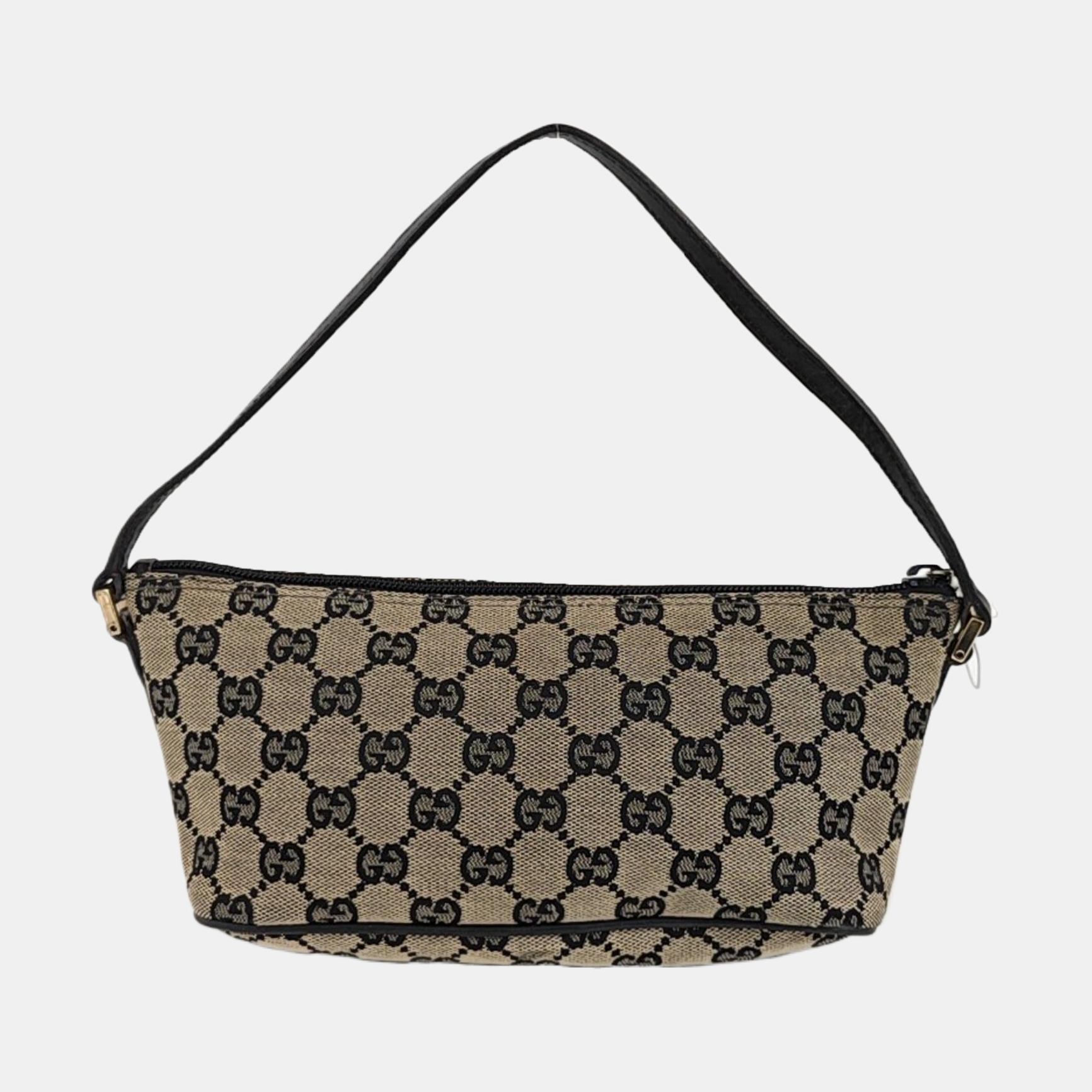 Monogram Canvas Top Handle Bag Brown