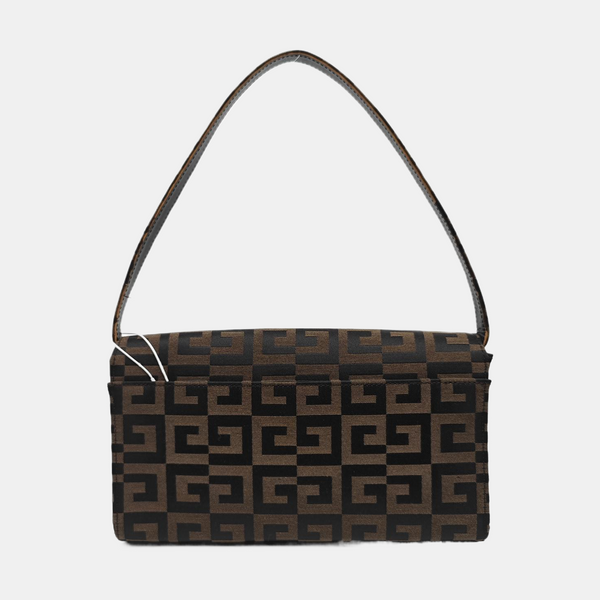 Fabric Shoulder Bag Black