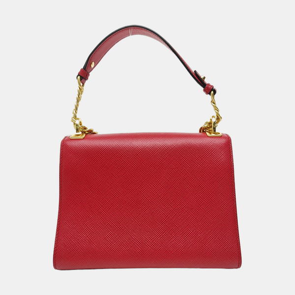 Monochrome Saffiano Calfskin Red