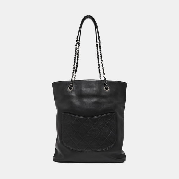 Calfskin Tote Bag Black