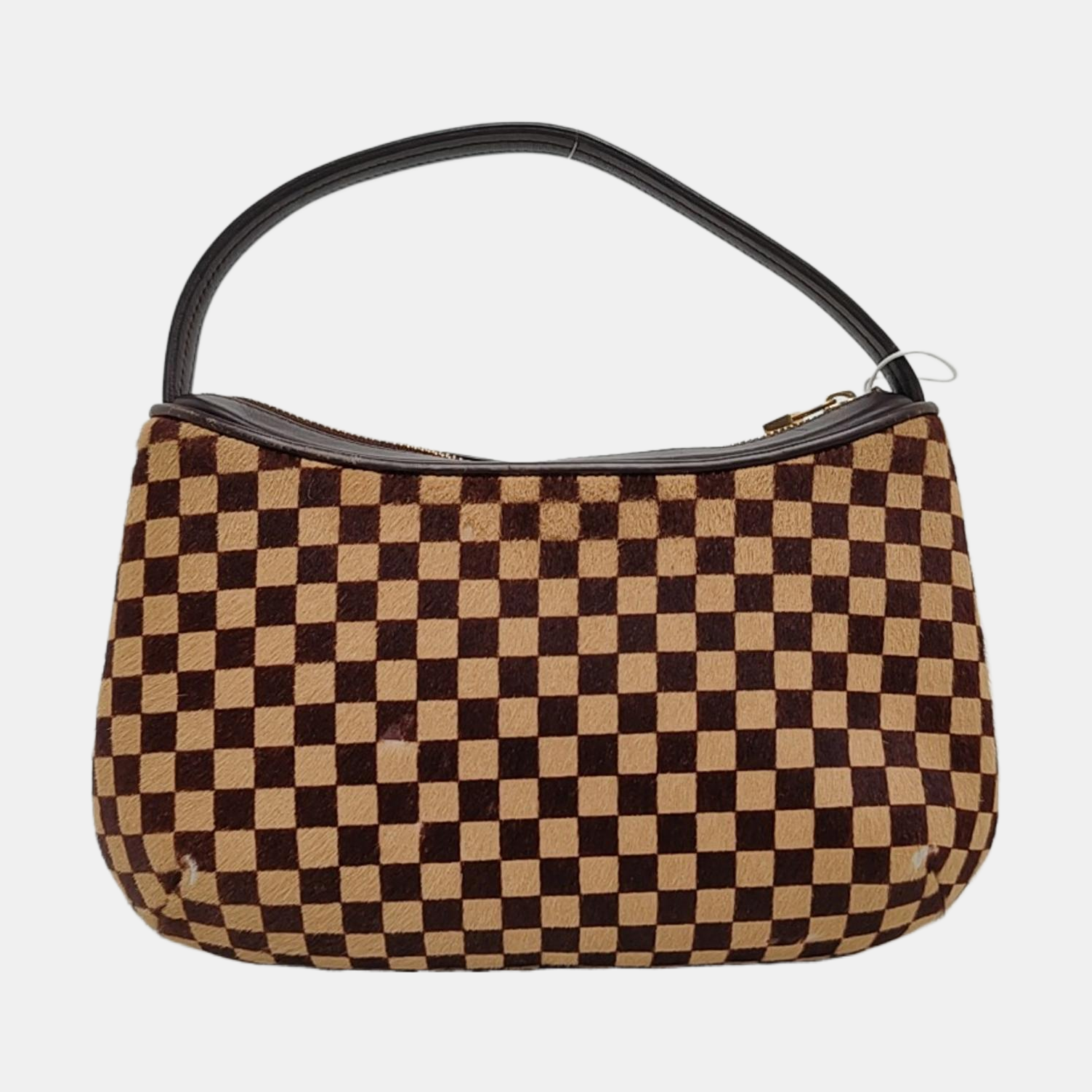 TIGRE Damier Ebene Horsehair Brown