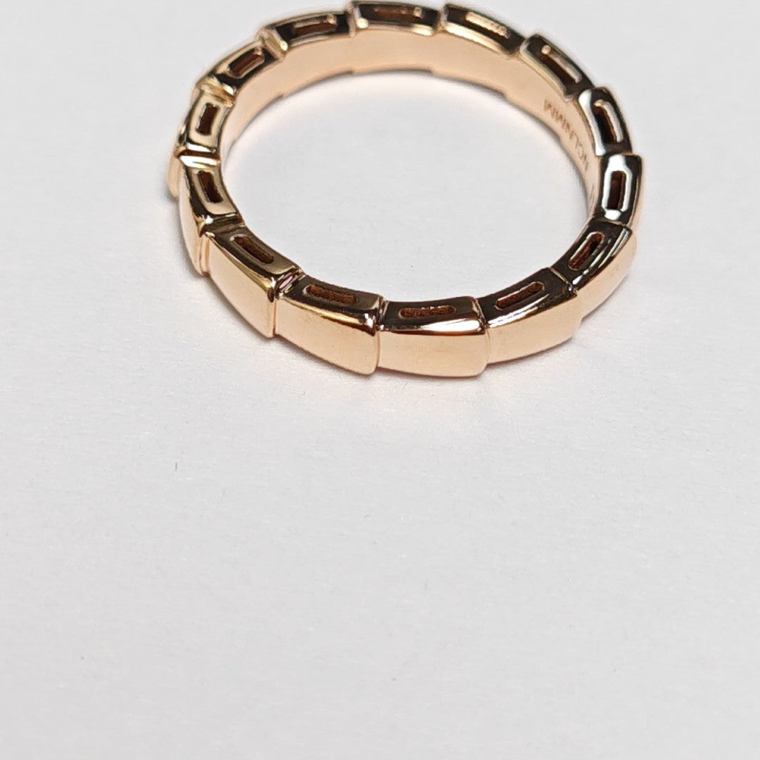 SERPENTI 18k Rose Gold Ring EU 54
