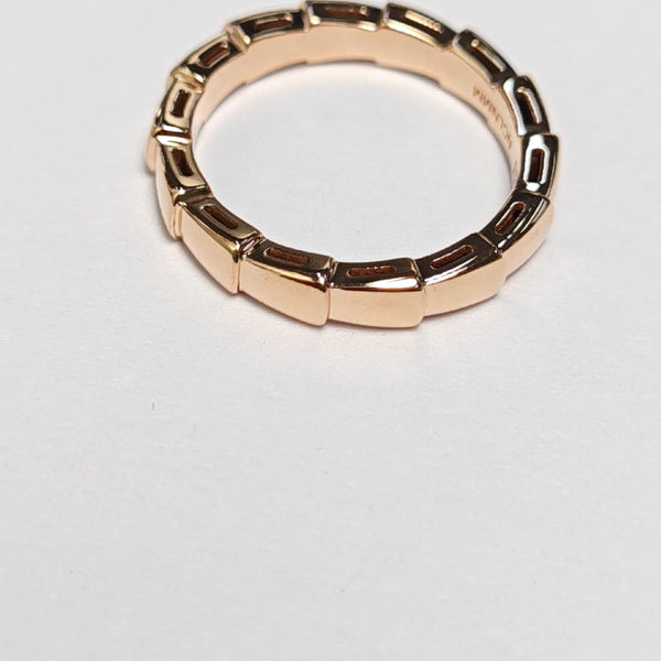 SERPENTI 18k Rose Gold Ring EU 54