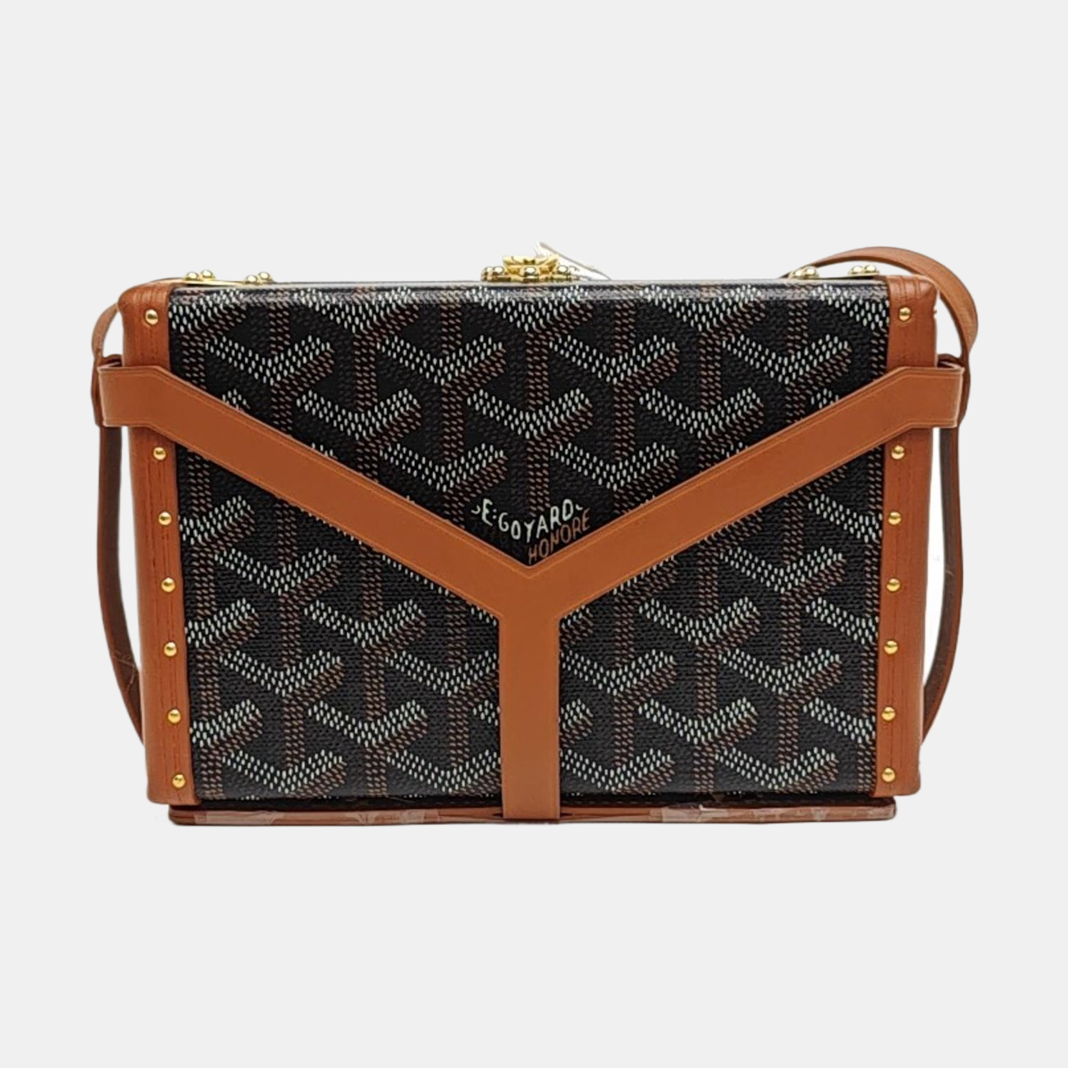 Minaudière Coated Canvas Black