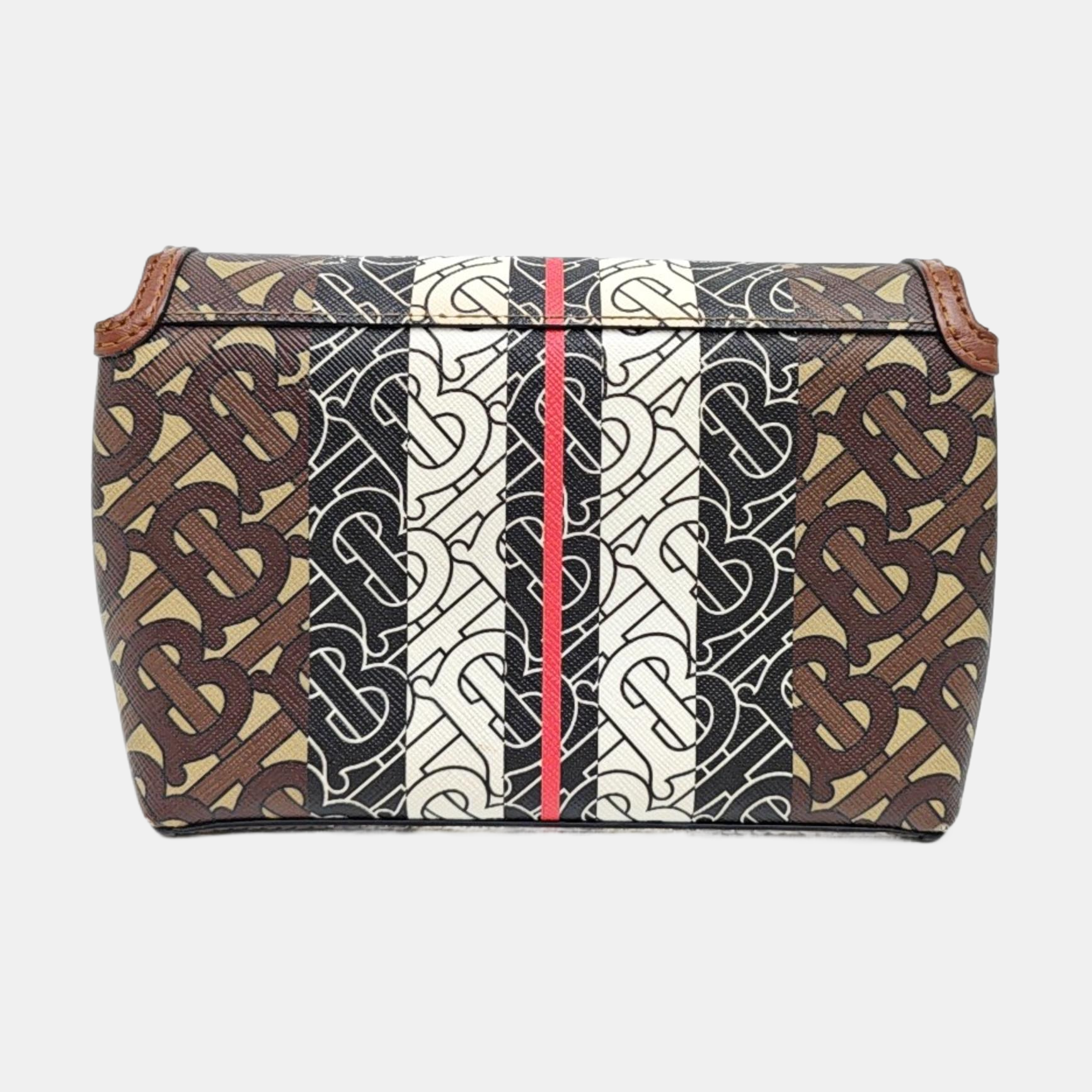 Crossbody Bag Coated Canvas Multicolor