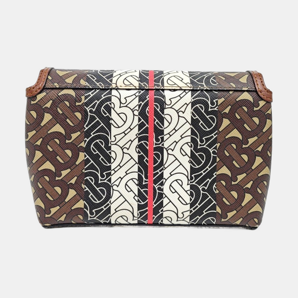Crossbody Bag Coated Canvas Multicolor