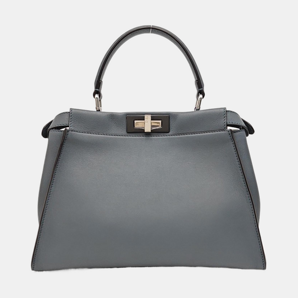 Peekaboo Medium Calfskin Blue