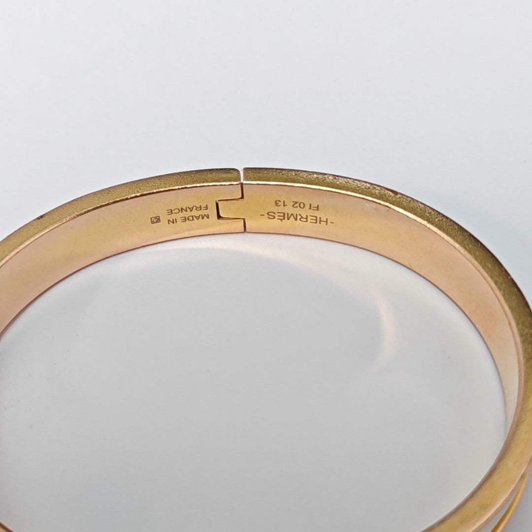 Metal White Bangle