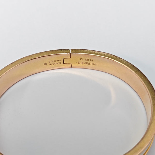 Metal White Bangle