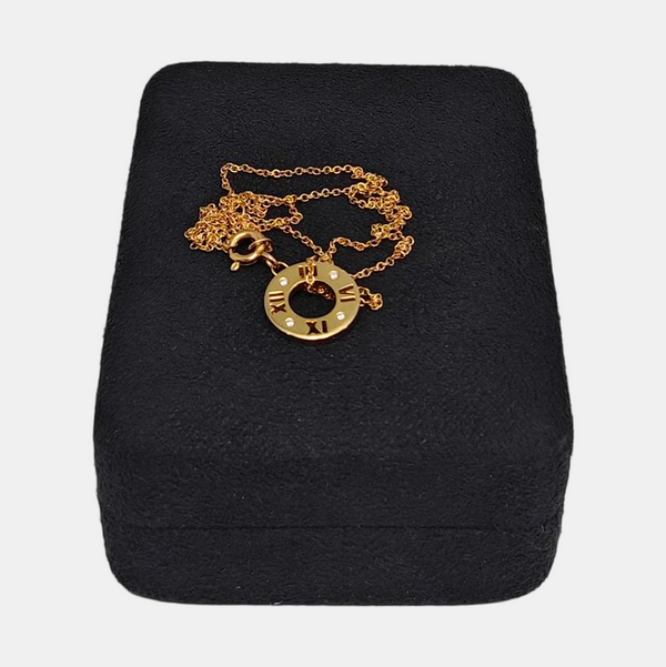 Atlas 18k Rose Gold Necklace