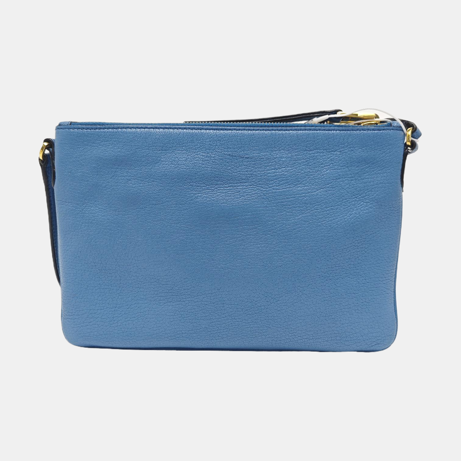 Calfskin Shoulder Bag Blue