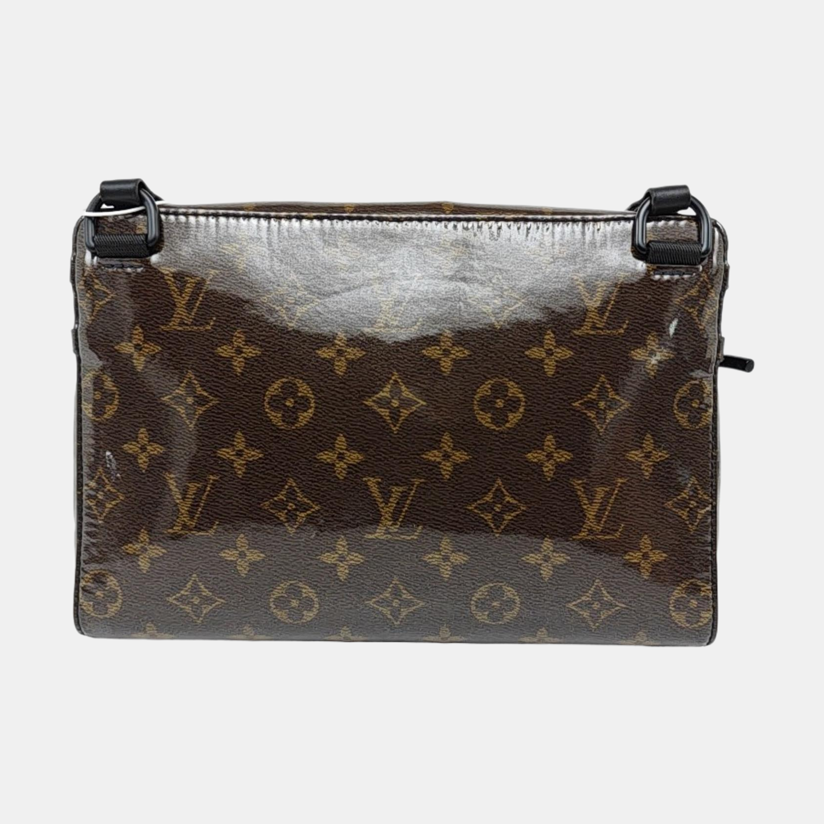 PM Monogram Coated Canvas Brown