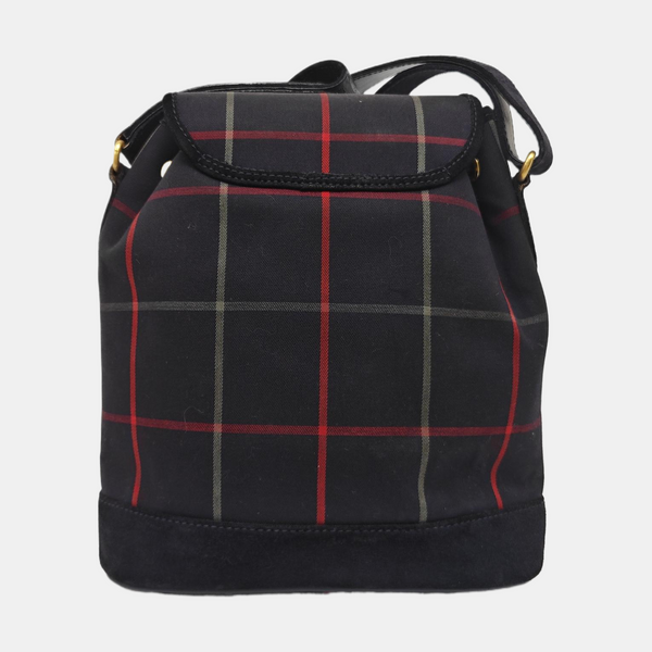 Canvas Shoulder Bag Black