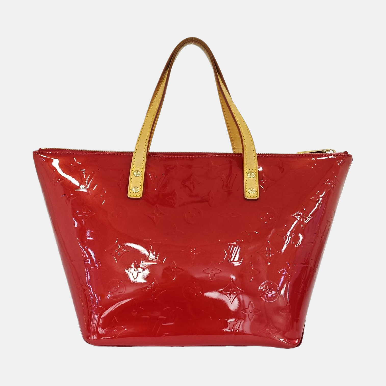 BELLEVUE Monogram Calfskin Red