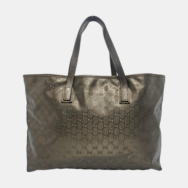 GG Imprime Monogram Coated Canvas Beige