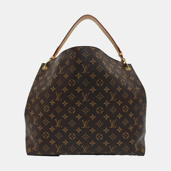 GRACEFUL TPM Monogram Coated Canvas Brown