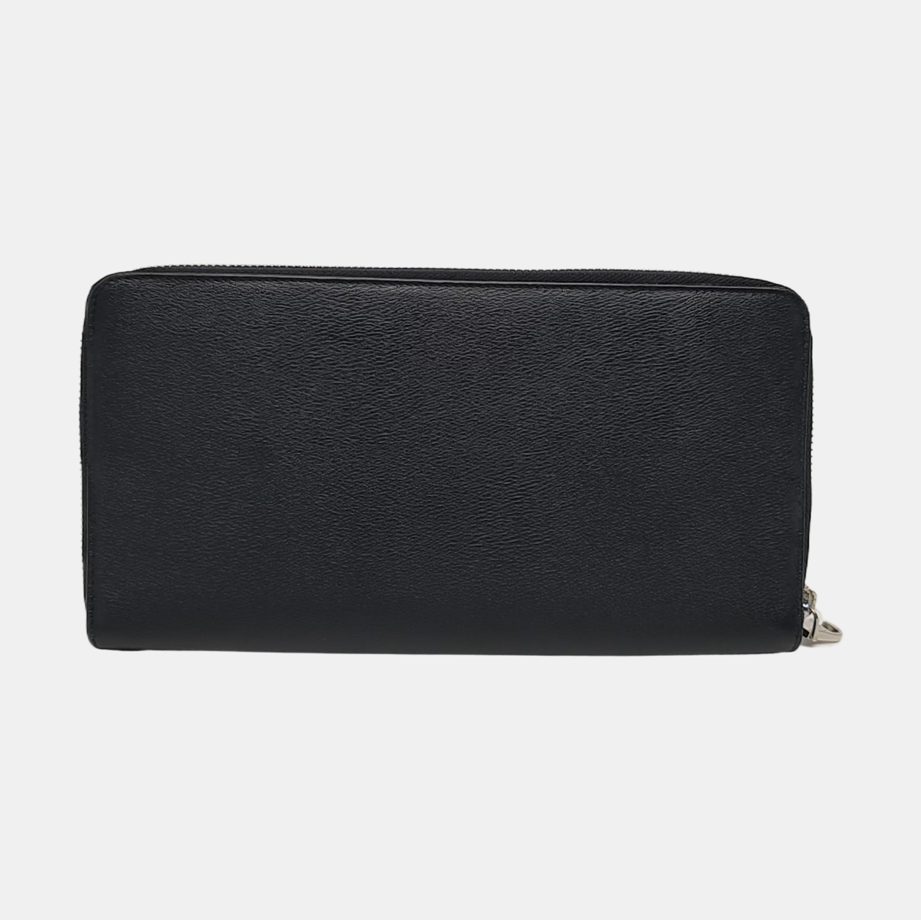 Calfskin Wallet Black