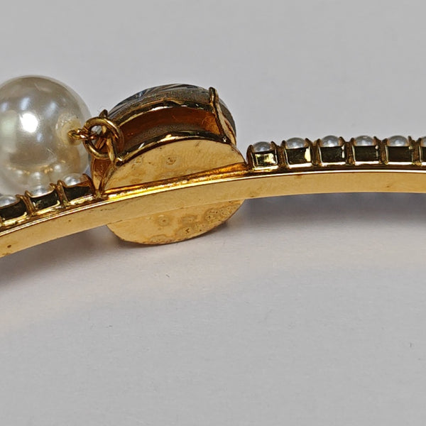 Metal Hairband Gold