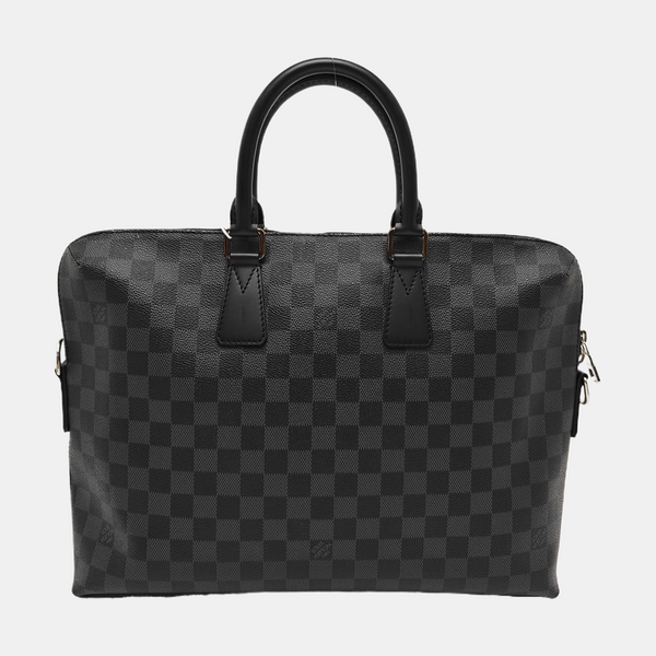 PORTE-DOCUMENTS Damier Graphite Coated Canvas Gray