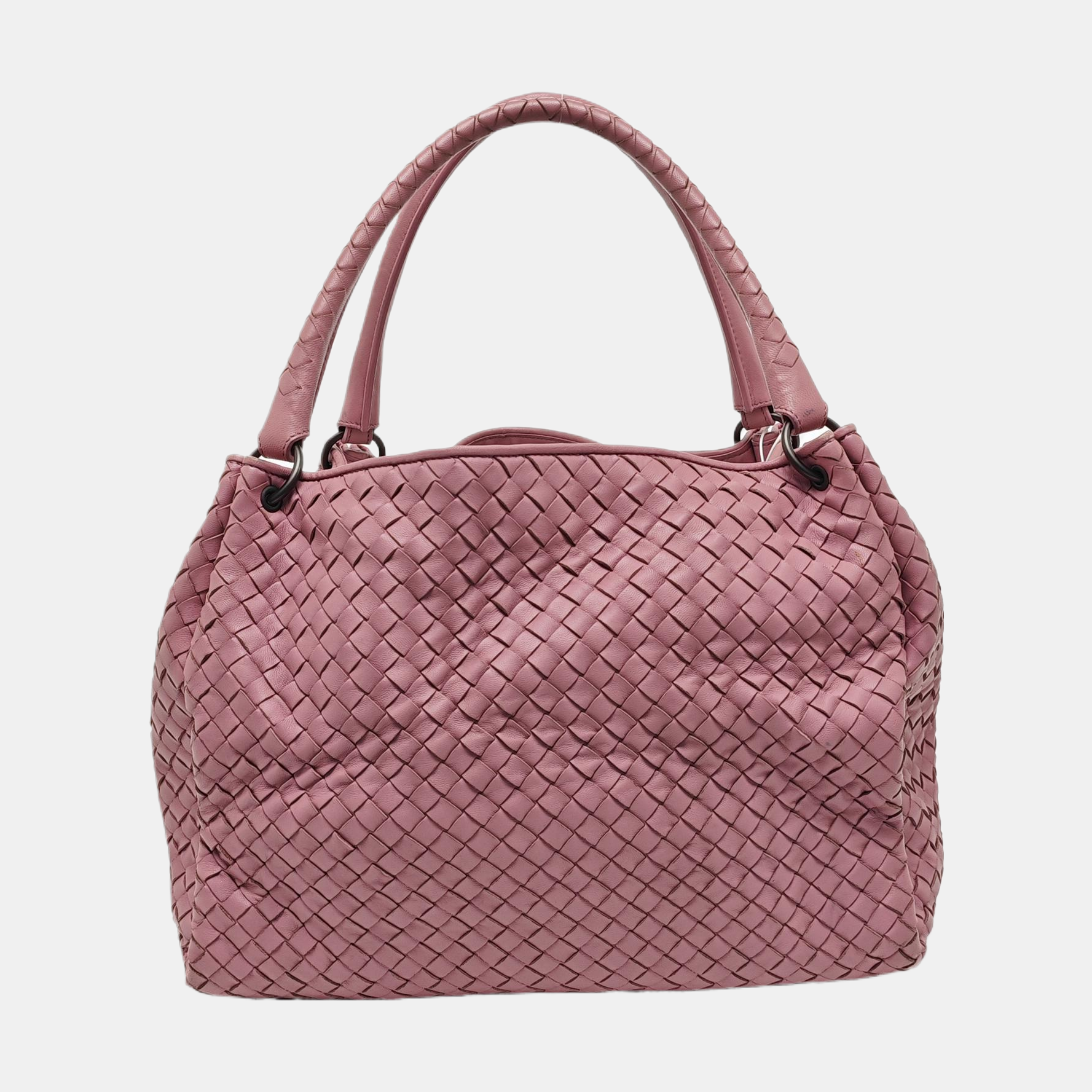 Authenticated pre-owned  Parachute Lambskin Pink - Top Handle Bag at Looply