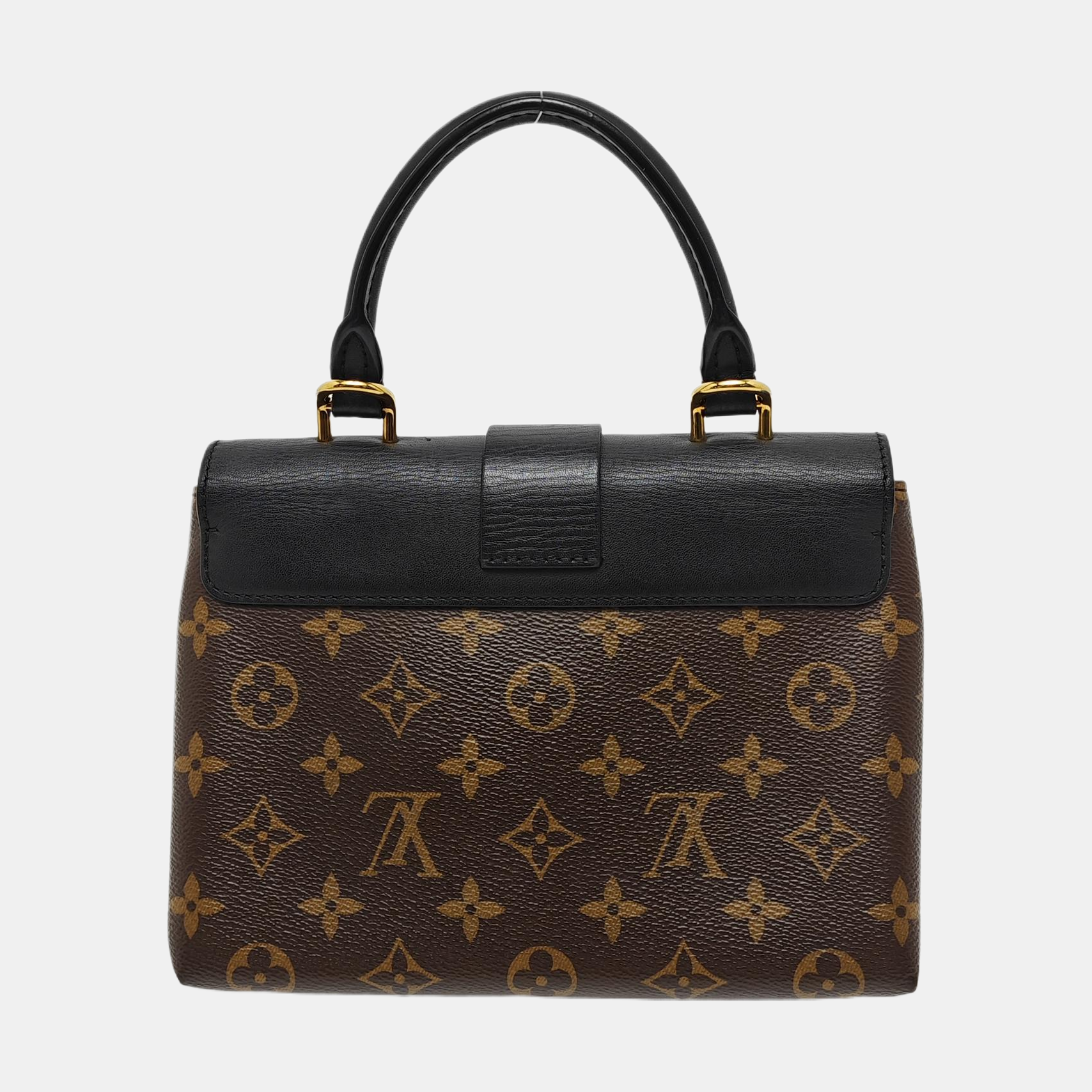 Authenticated pre-owned  LOCKY BB Monogram Coated Canvas Brown - Shoulder Bag at Looply