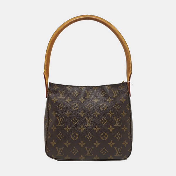 LOOPING MM Monogram Coated Canvas Brown