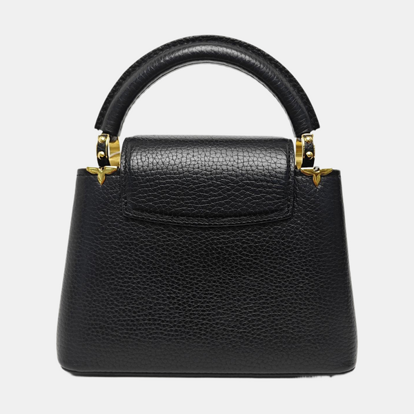 CAPUCINES Mini Calfskin Black