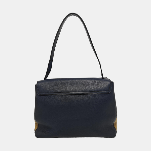 Camberley Derby Calfskin Blue