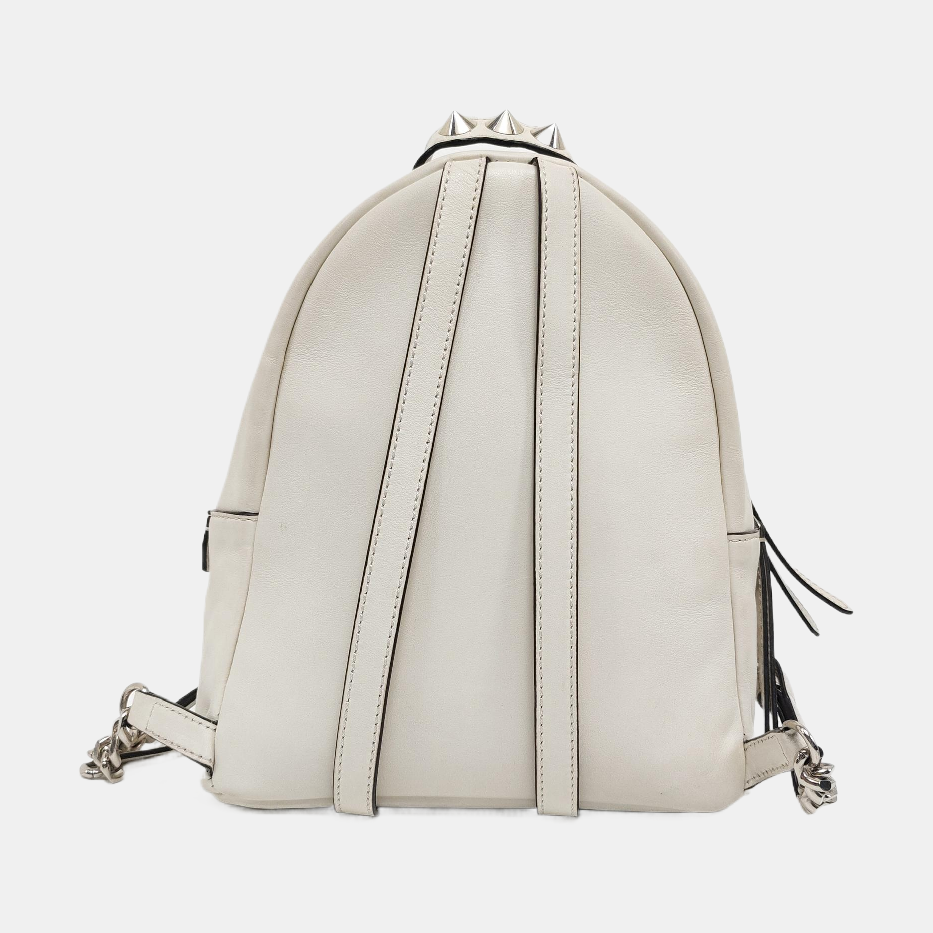 Calfskin Backpack White