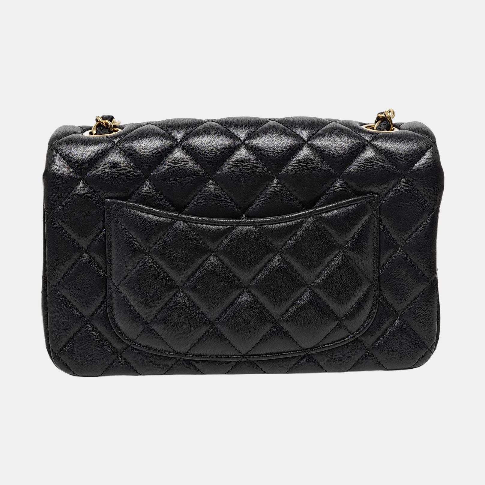 CLASSIC FLAP Mini Quilted Lambskin Black