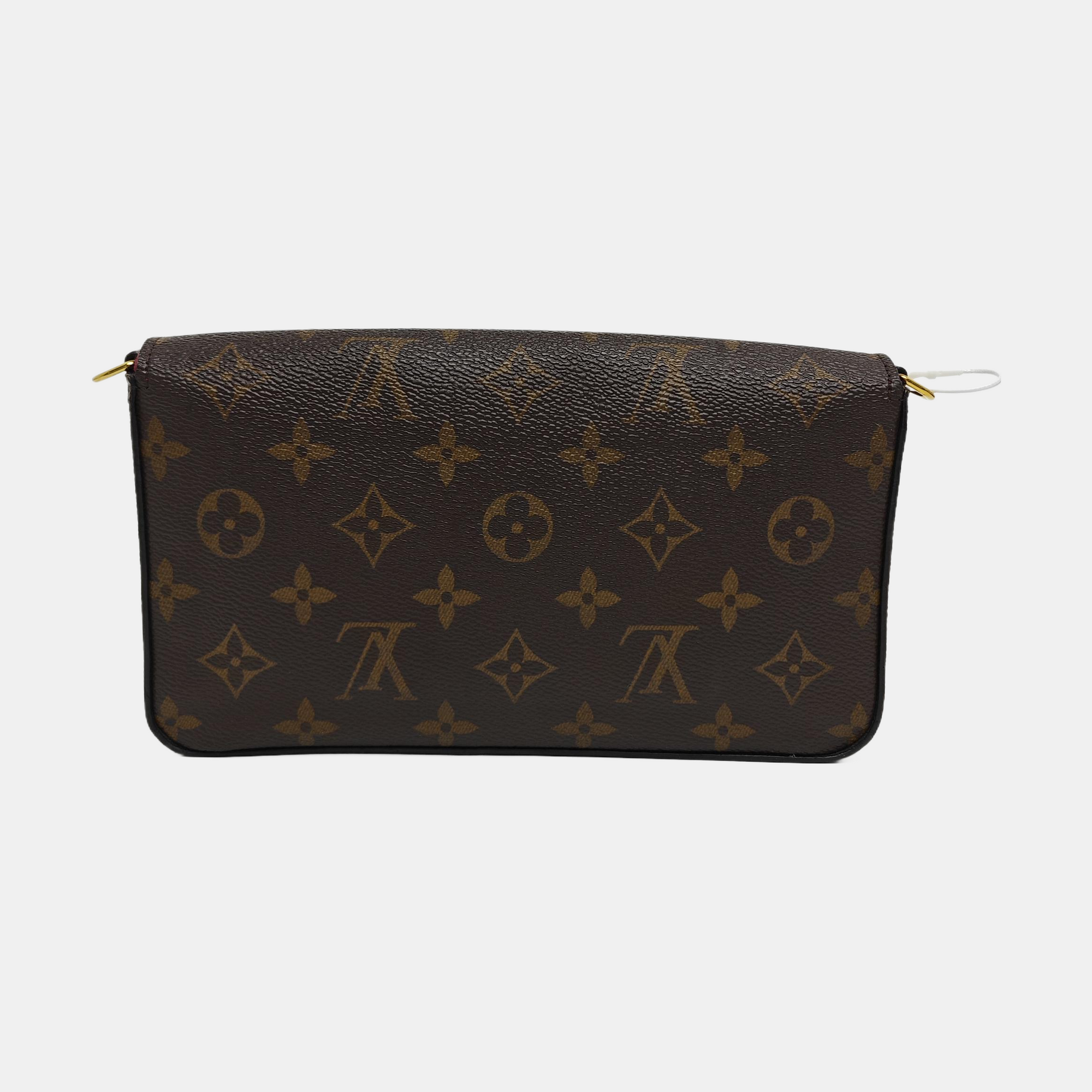 FÉLICIE Lona Revestida con Monogram Marrón