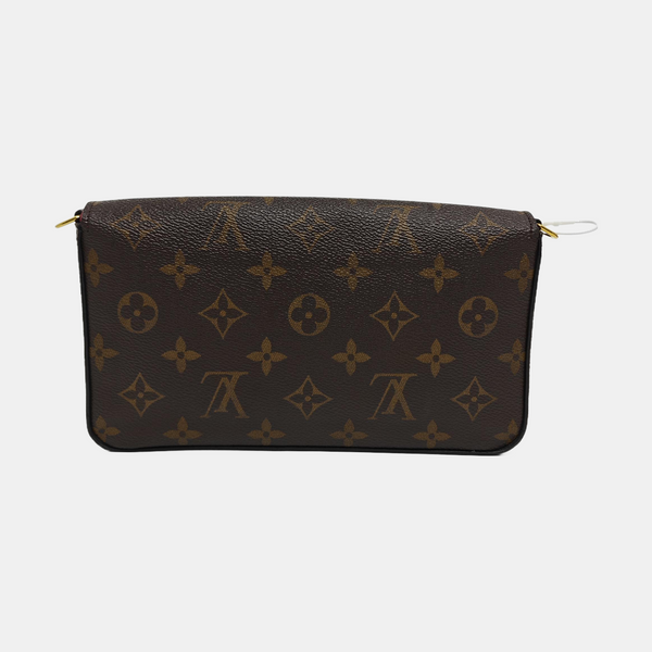 FÉLICIE Lona Revestida con Monogram Marrón