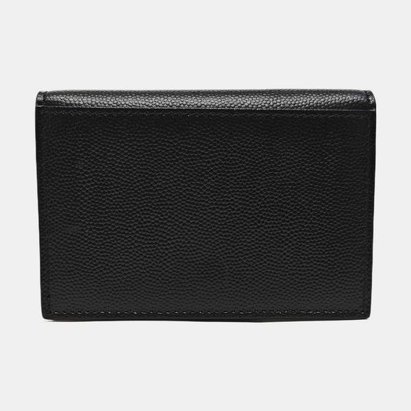 Calfskin Card Holder Black