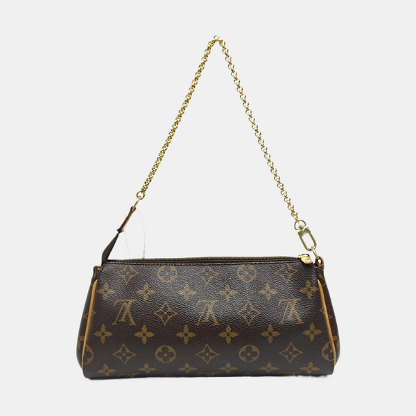 EVA Monogram Coated Canvas Brown