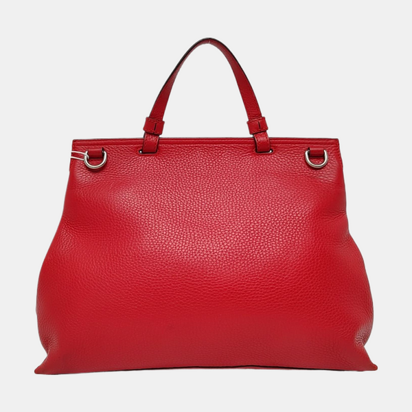 Daily Calfskin Red