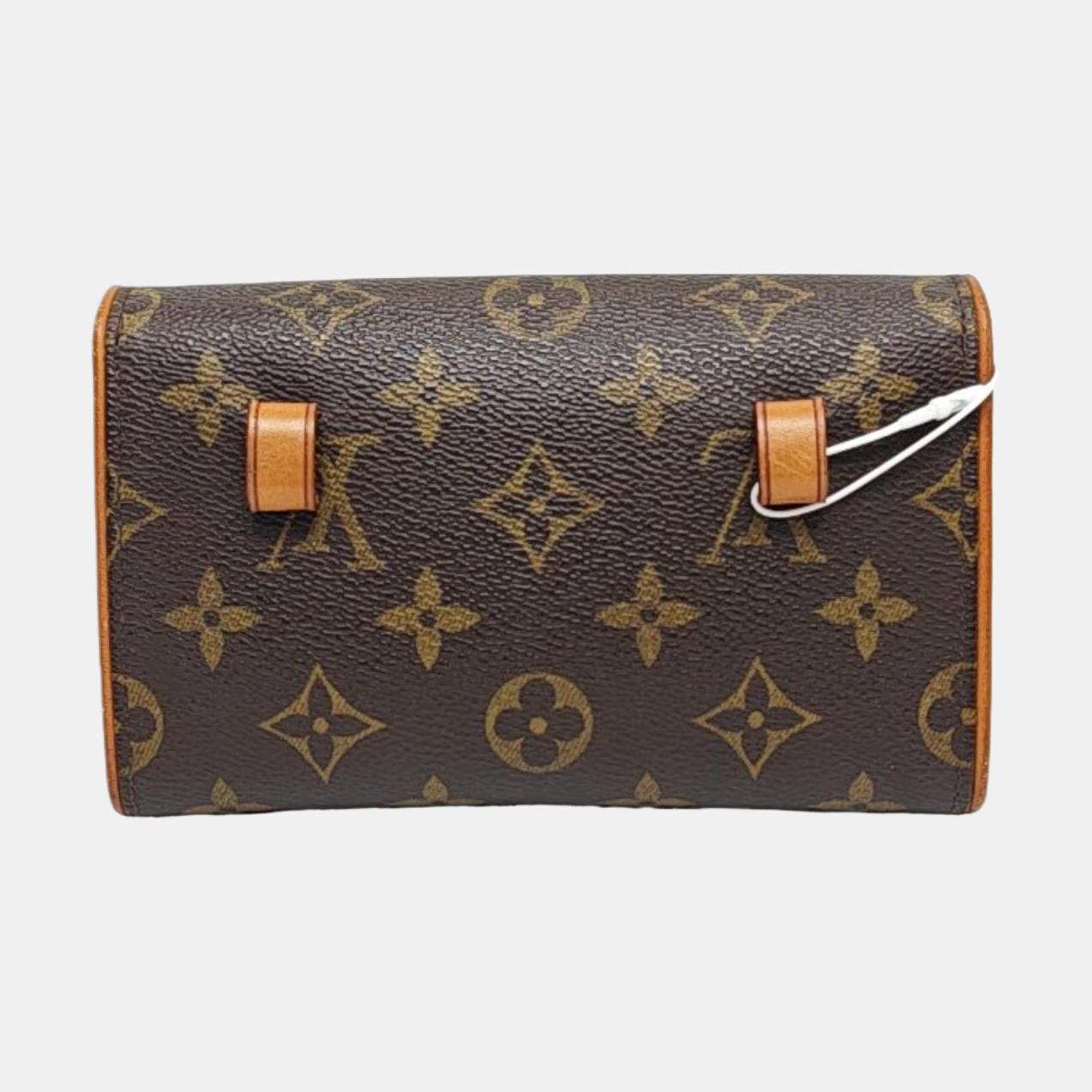 FLORENTINE Monogram Coated Canvas Brown