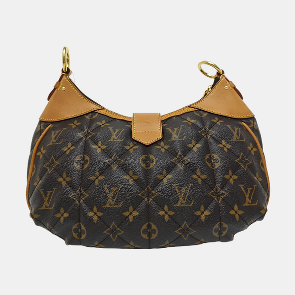 ETOILE CITY PM Monogram Coated Canvas Brown