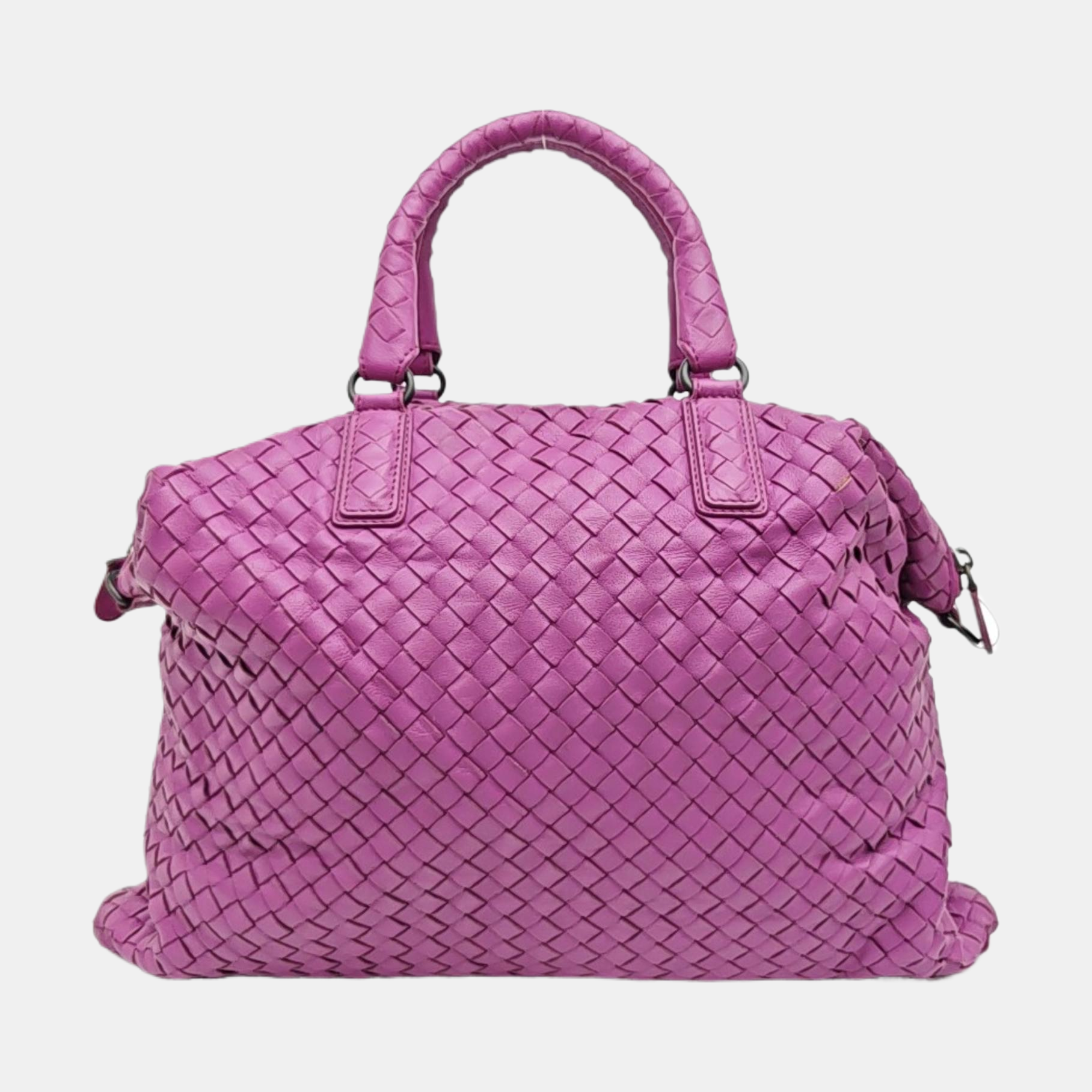 Calfskin Shoulder Bag Purple
