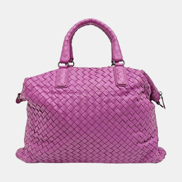 Calfskin Shoulder Bag Purple