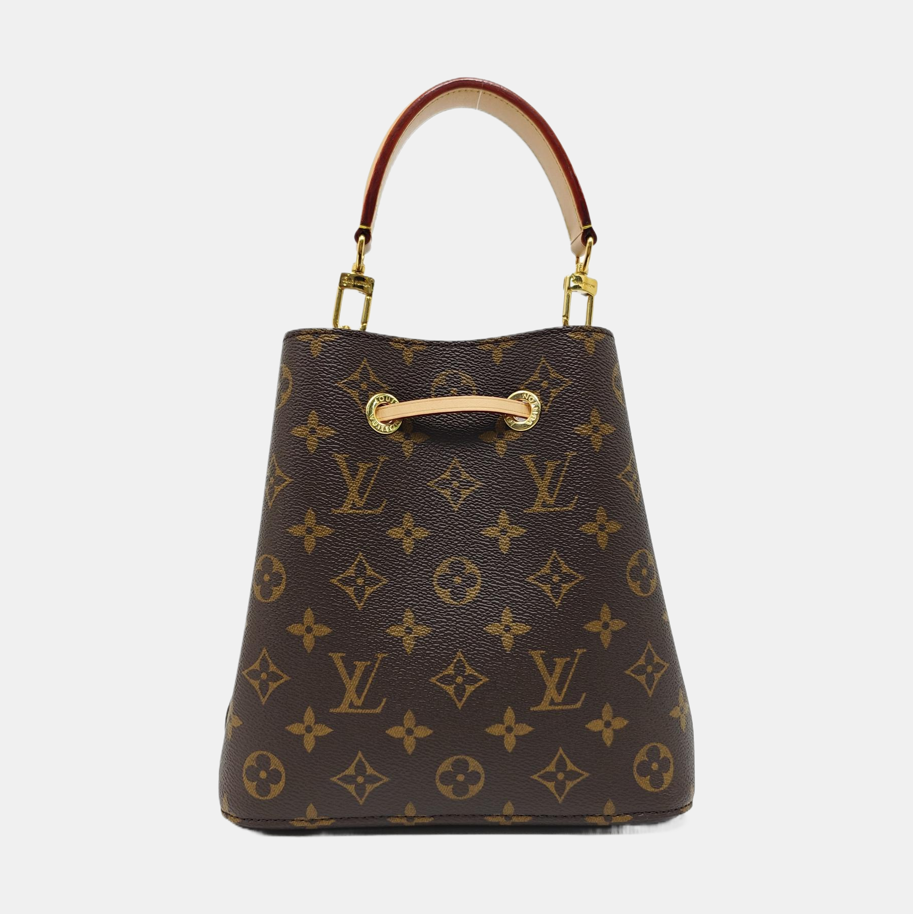 NÉONOÉ BB Monogram Coated Canvas Brown