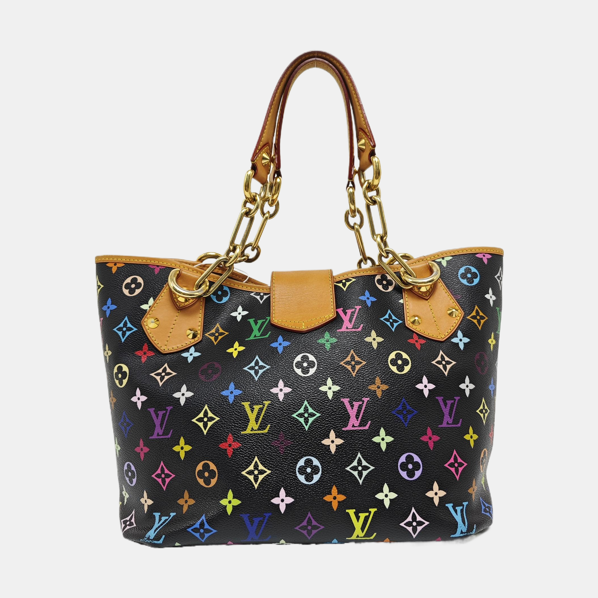 LV × TM ANNIE Monogram Coated Canvas Black