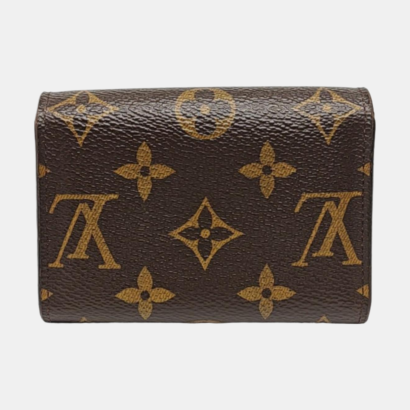 ROSALIE Monogram Coated Canvas Brown Card Holder